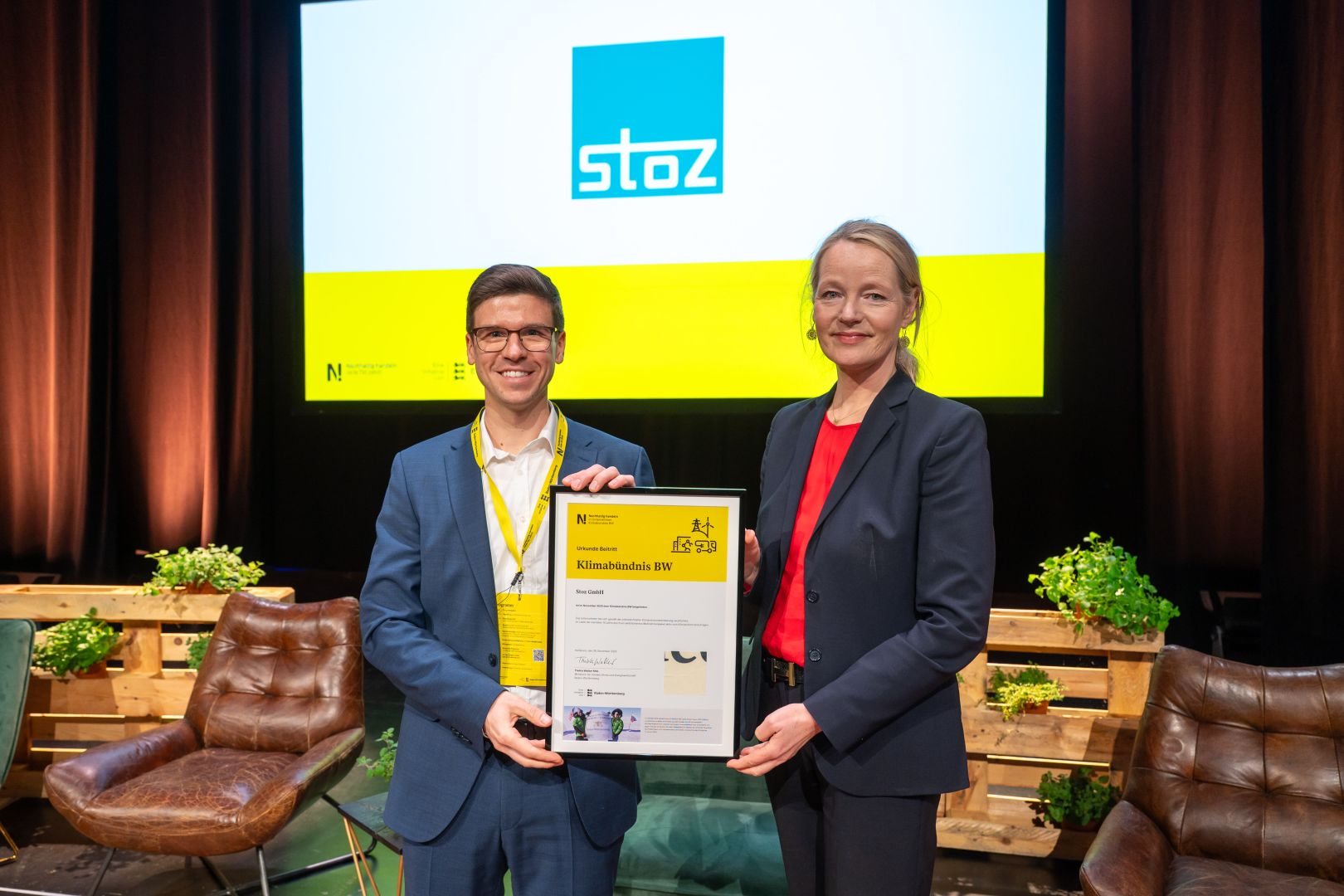 Mittelständler setzt konsequent auf klimaneutrale Transformation: Stoz GmbH tritt Klimabündnis Baden-Württemberg bei