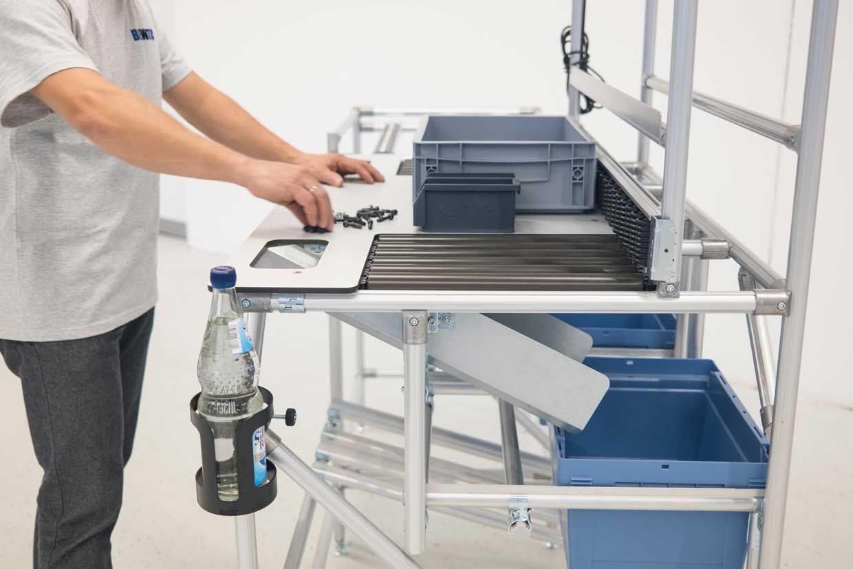 Modulare Arbeitsplatzsysteme als Schlüssel zur schlanken Produktion: Ergonomie, Effizienz und Lean Management im Fokus