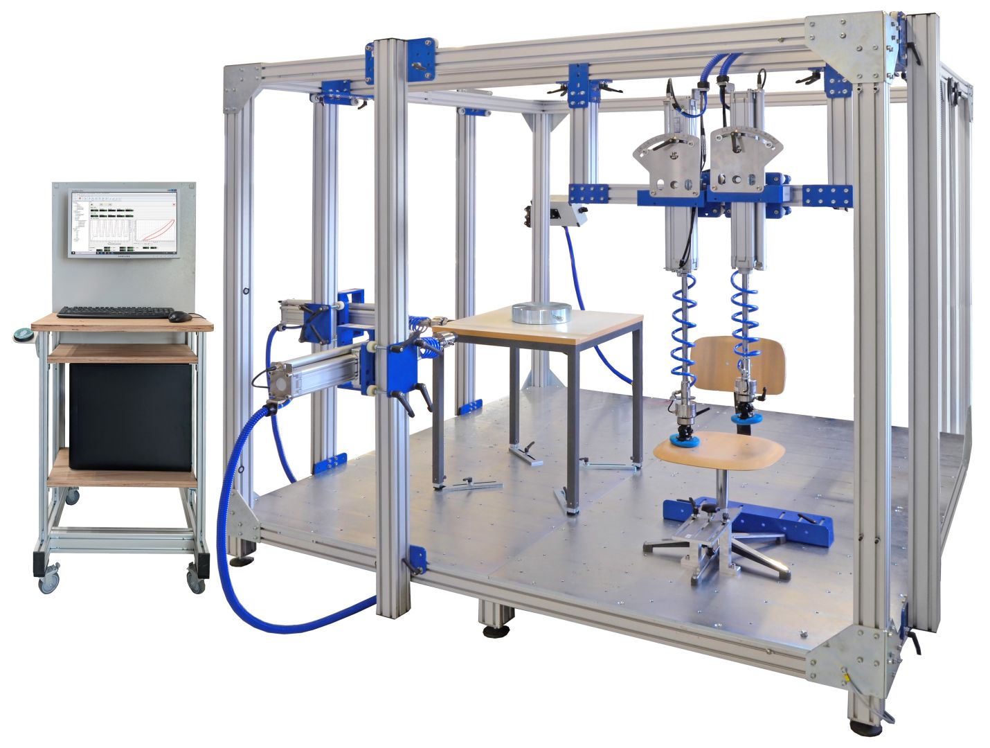 Möbel- und Bauteilprüfungen – das neue modulare Prüfsystem Calmar pro.2