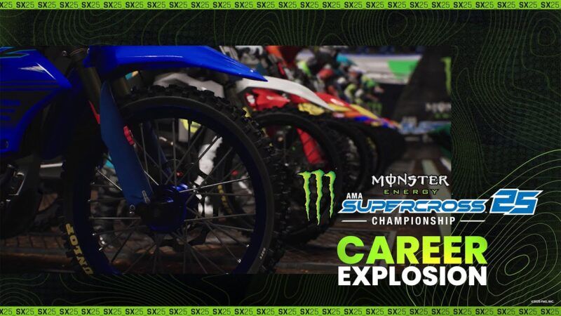 Monster Energy Supercross 25 – Werft einen Blick auf den Karrieremodus