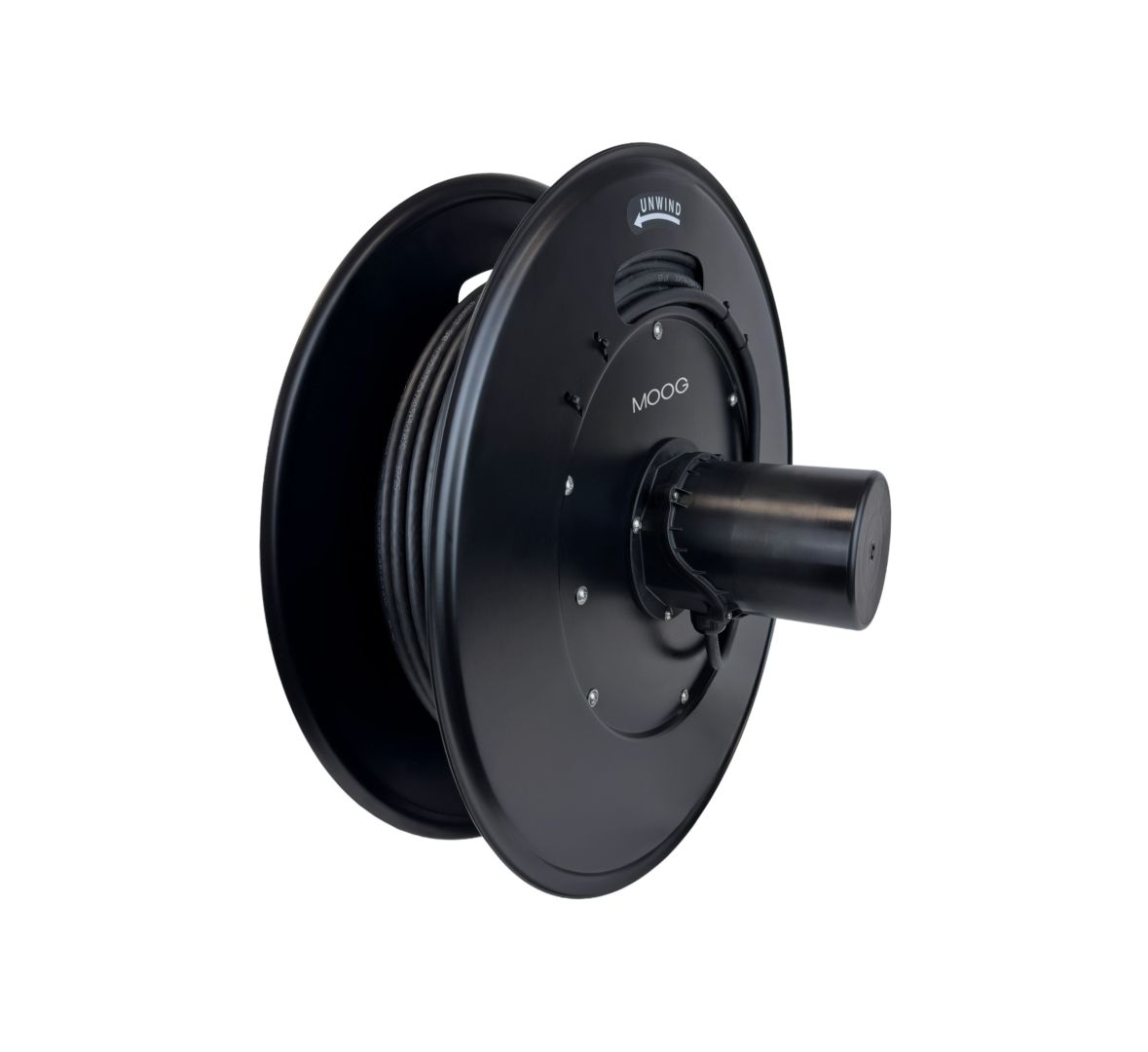 Moog präsentiert die nächste Generation modularer Federleitungstrommeln der Serien F 6947 und F 6948