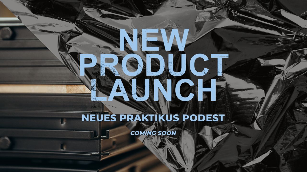 Mott Mobile Systeme präsentiert das neue Praktikus 2-in-1 Podest auf der Prolight + Sound