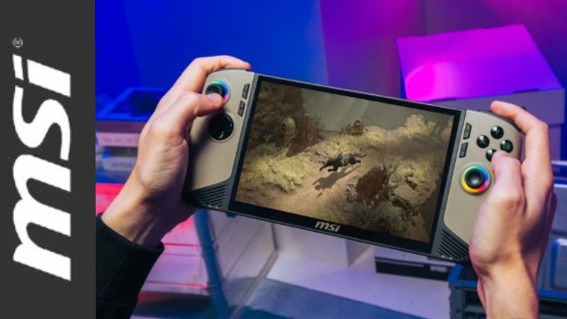 MSI Claw 8 AI+ – Mehr Power für mobilen Spielspaß
