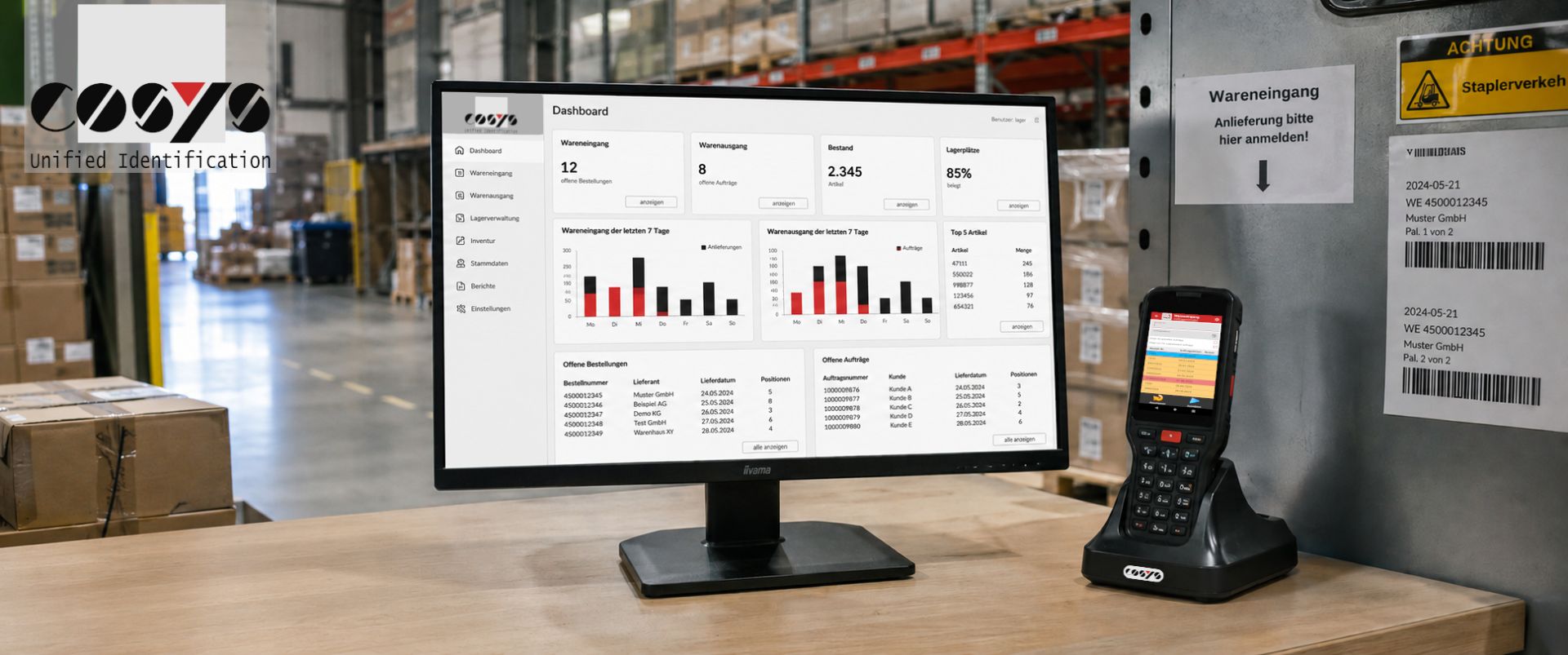 Multi-Mandanten Lagerverwaltung im Fulfillment