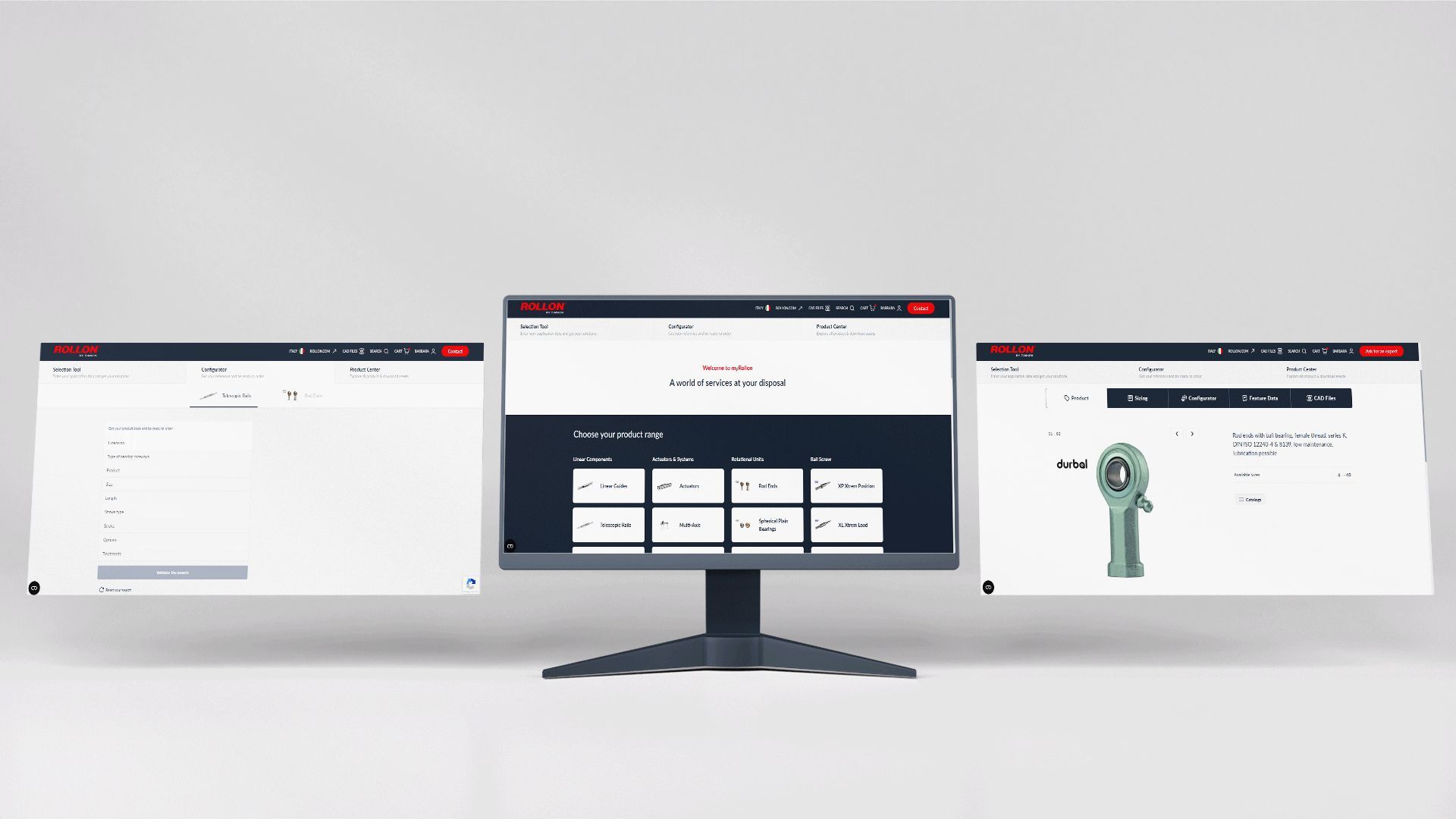 myRollon: Neue Funktionen und erweiterte Produktpalette