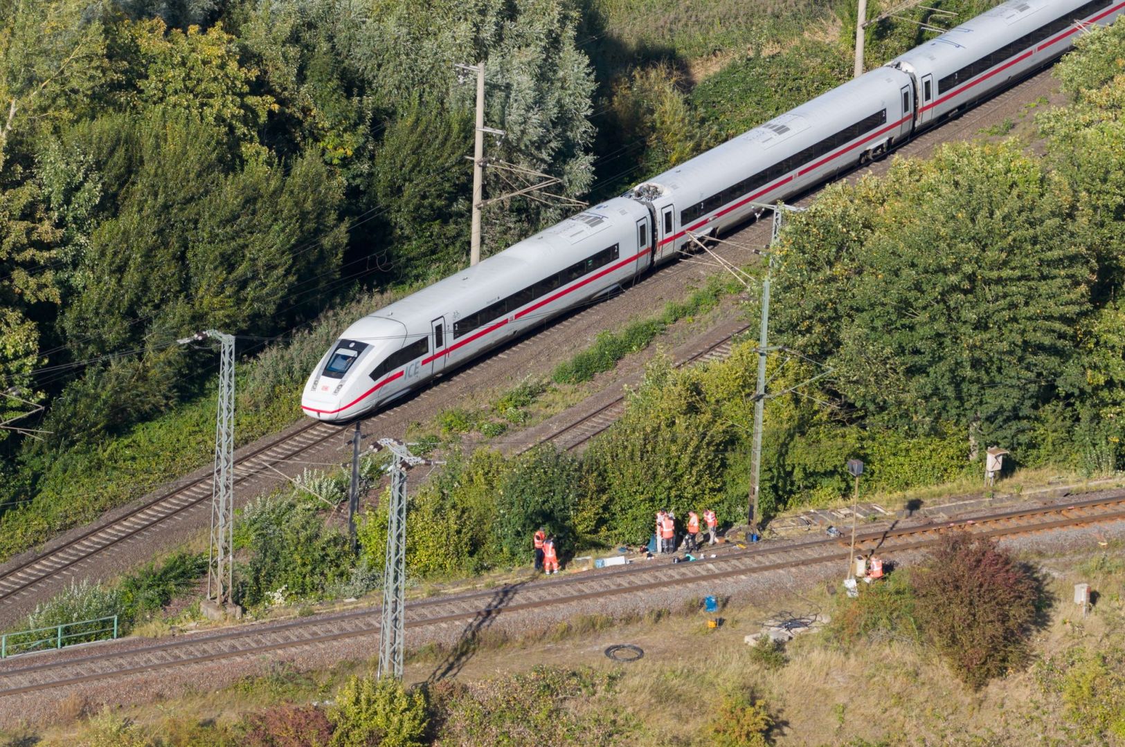 Nach Brand: Zugverkehr Bahnstrecke Hannover-Berlin gestört