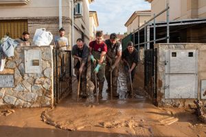 Nach den Überschwemmungen in Spanien