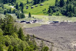 Nach Gletscherabbruch im Wallis