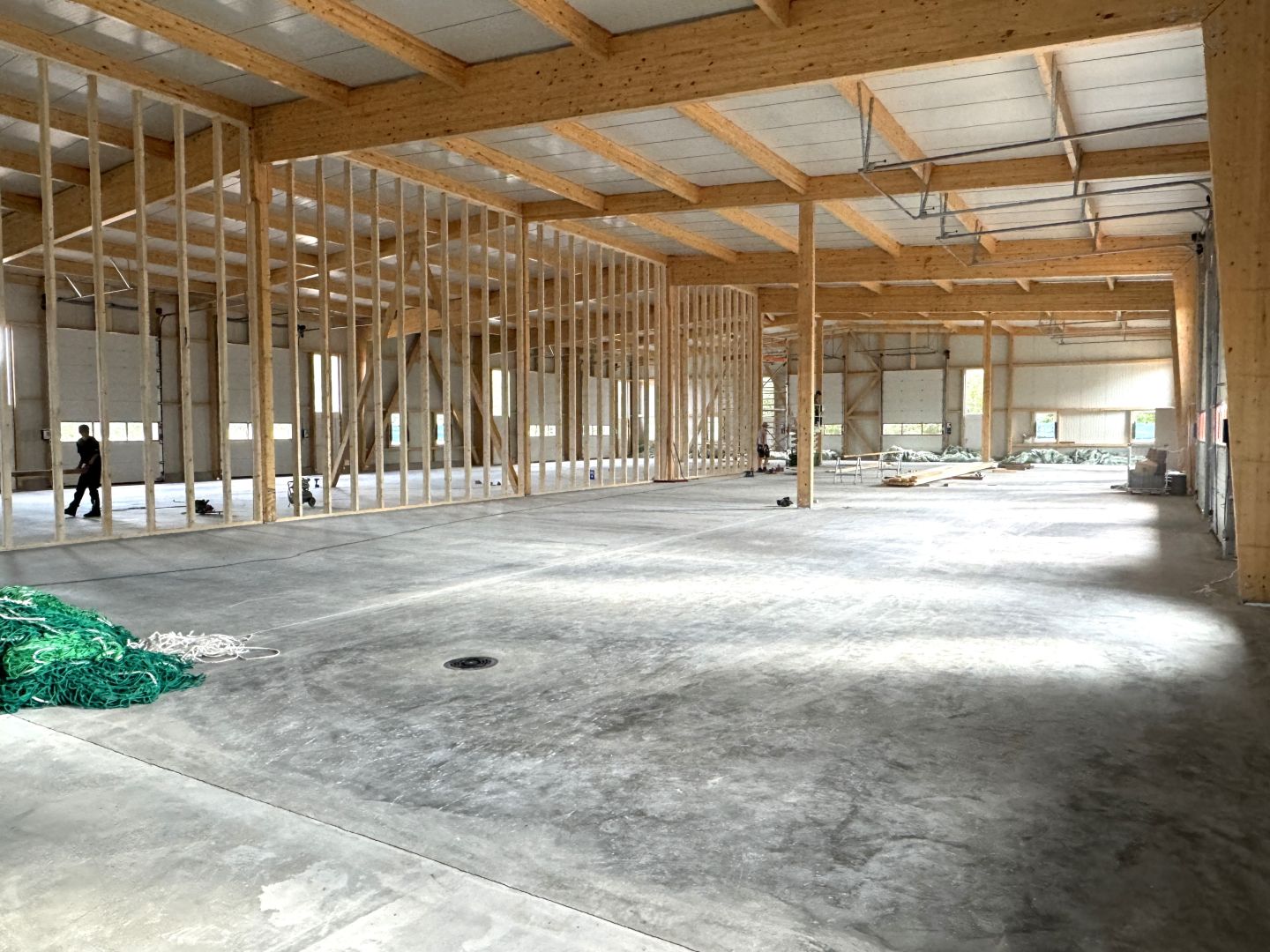 Nachhaltigkeit im Fokus: NEODUR HE 3 green Industrieboden für das Handwerkerforum Kummerfeld