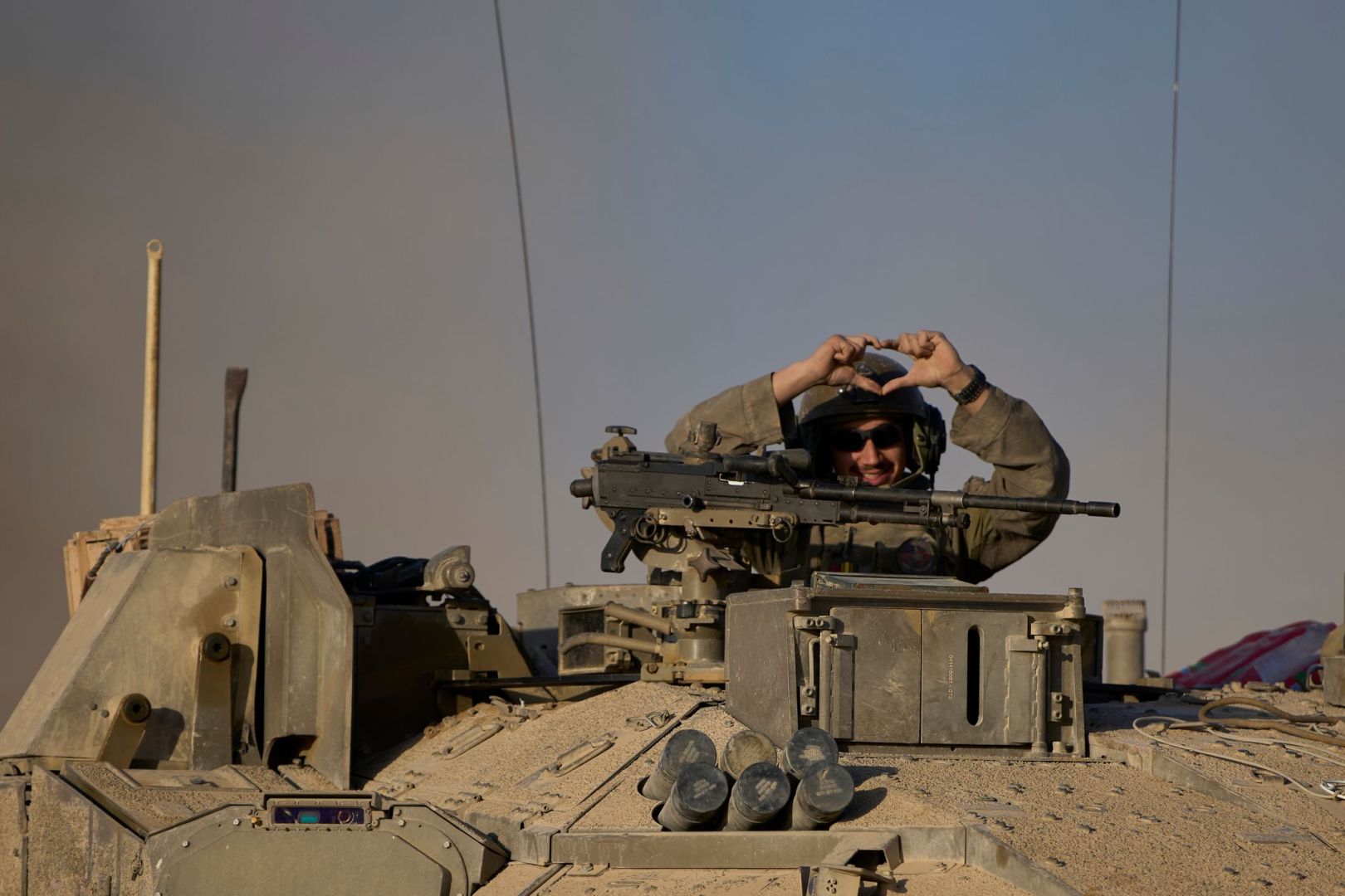 Nahostkonflikt - Grenze zwischen Israel und Gaza