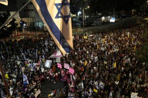 Nahostkonflikt - Proteste in Tel Aviv