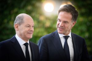 Nato-Generalsekretär Mark Rutte in Berlin