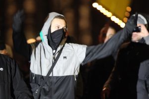 Neonazi bei Legida-Demo (Archiv)