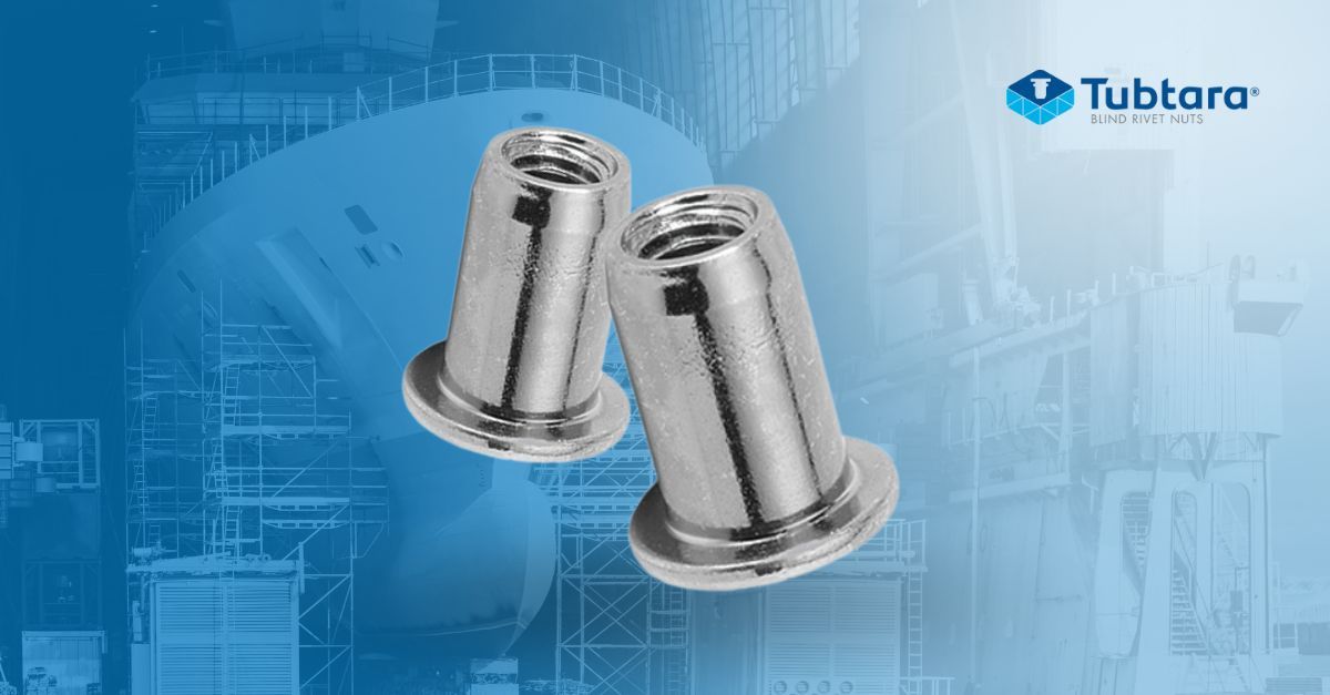 Neu: Rost- und säurebeständige Tubtara® Blindnietmuttern A5 und A6