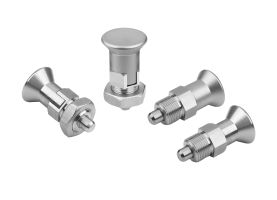 Neue Arretierbolzen (K2194) aus Edelstahl A1 und A4 von KIPP