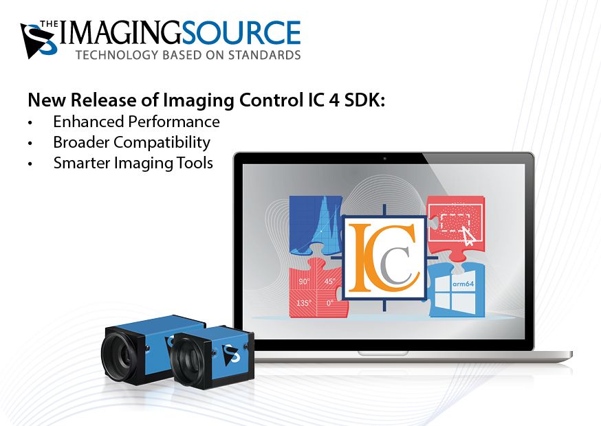 Neue Version des Imaging Control IC 4 SDK – Verbesserte Leistung, erweiterte Kompatibilität und intelligentere Imaging-Tools