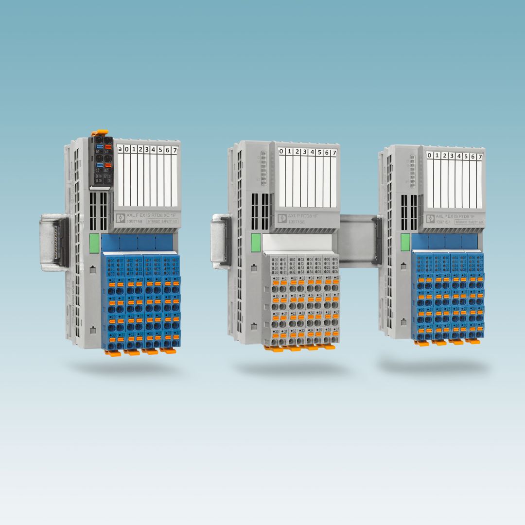 Neue Widerstands-Temperaturmessmodule für Axioline F und Axioline P