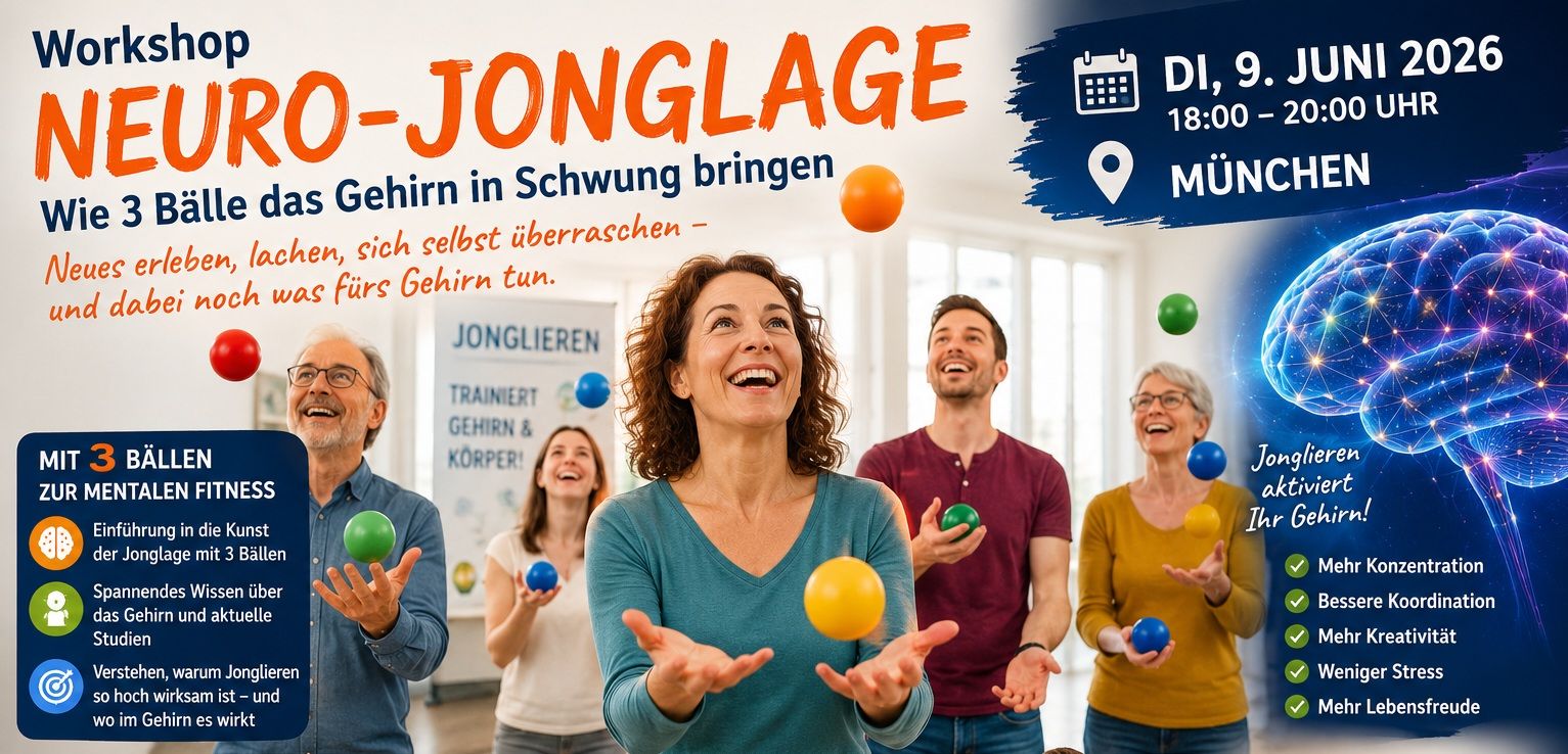 Neues erleben, lachen, sich selbst überraschen - am Di, 9. Juni 2026 (18:00 Uhr) in München
