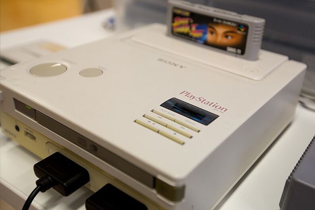 Eine neue Nintendo Playstation in perfektem Zustand wurde vorgezeigt