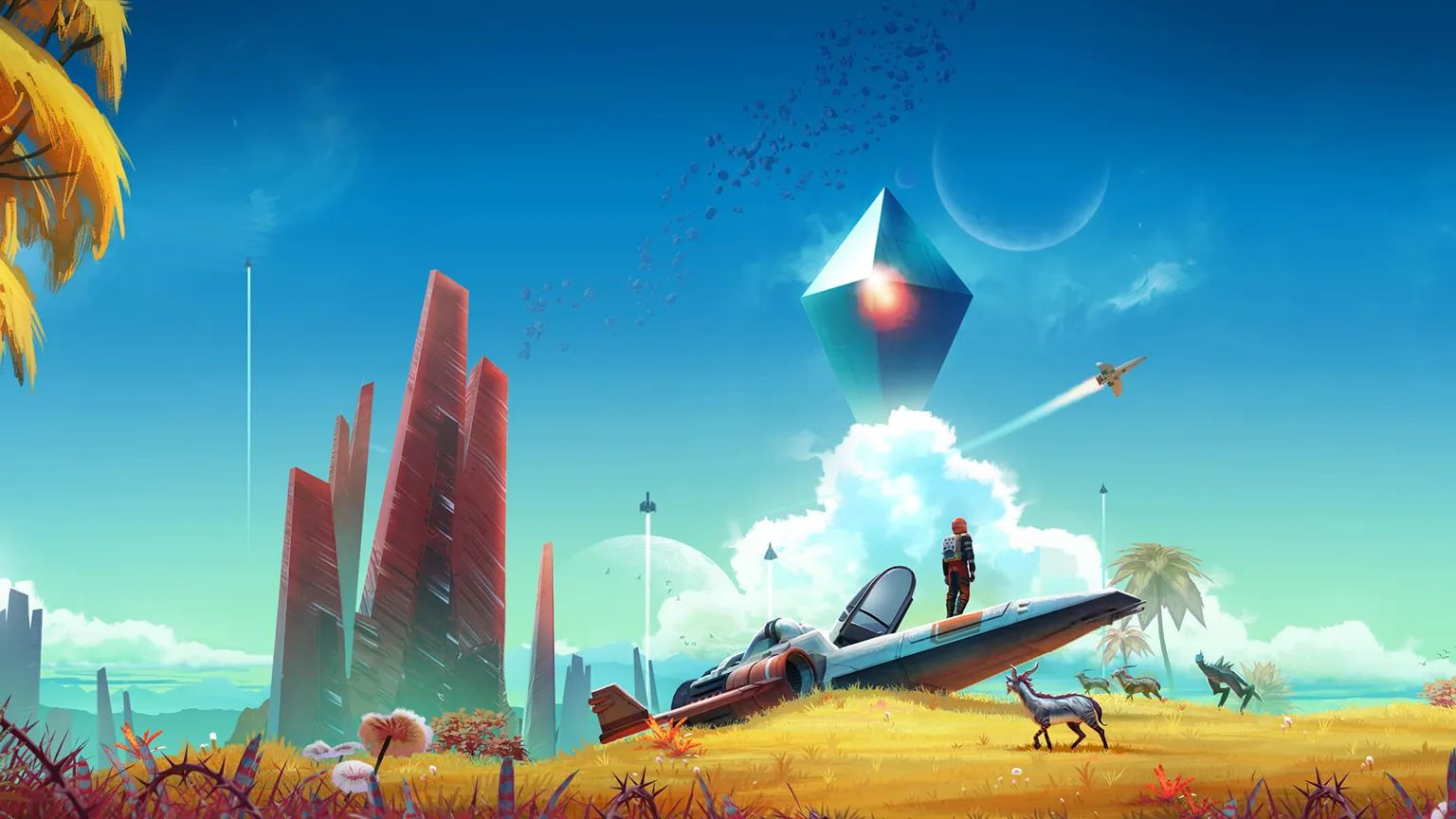 No Man’s Sky: Neues „Voyagers“ Update schenkt dir eine eigene Corvette und den Sprung ins Nichts