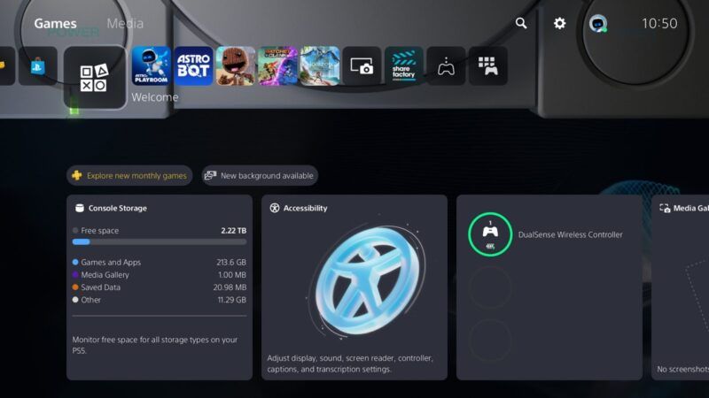 Nostalgische Gefühle dank Systemupdate auf PlayStation 5