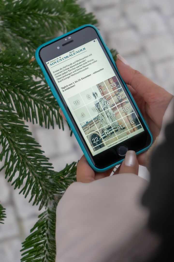 Online-Adventskalender auf www.bad-kissingen.de weckt Vorfreude auf Weihnachten