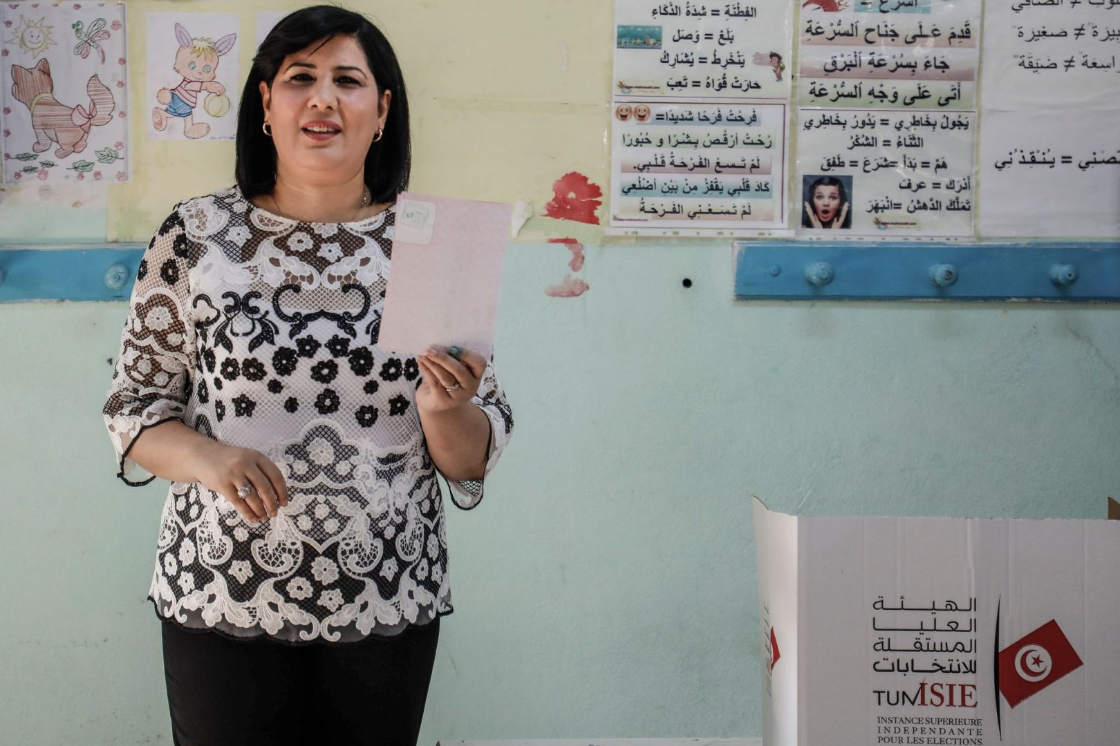 Oppositionspolitikerin Abir Moussi