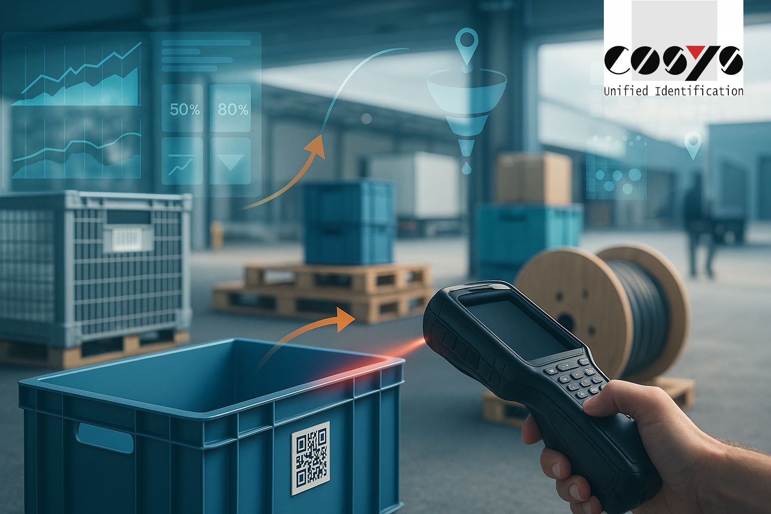 Optimiertes Management von Transportbehältern mit mithilfe von Business Intelligence