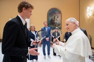 Papst Leo XIV. trifft Jannik Sinner