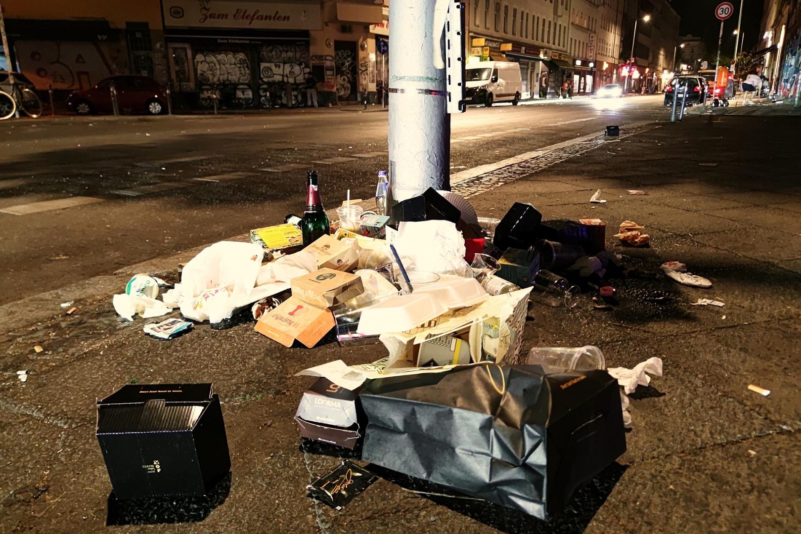 Party-Überreste (Archiv)