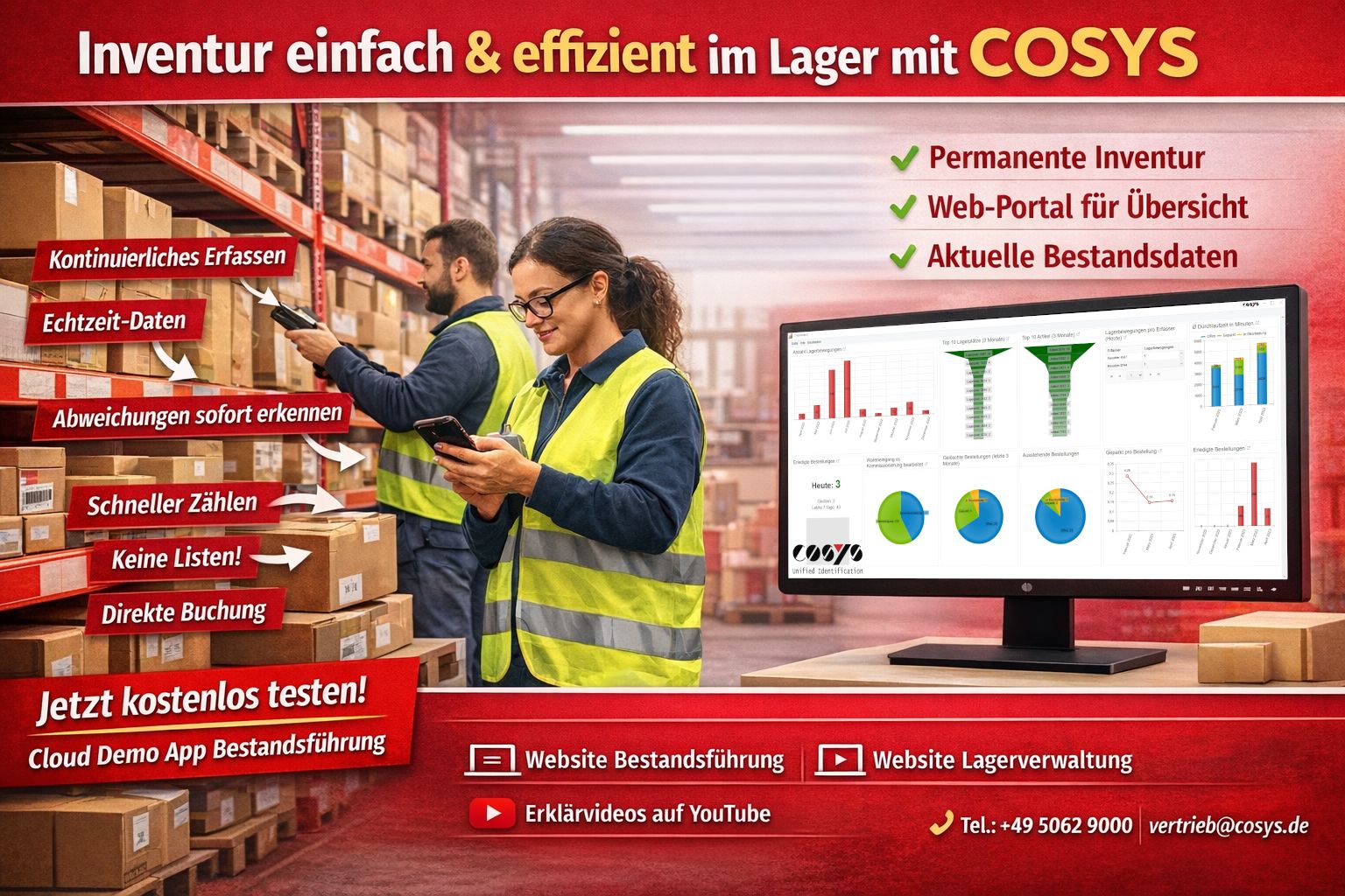 Permanente Inventur statt stundenlangen Zählens