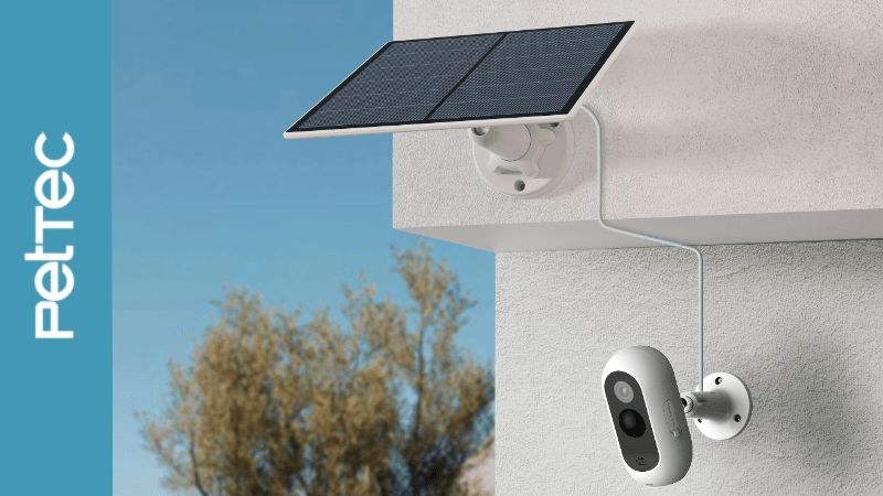 Pet Cam Solarpanel – Wetterfestes Solarpanel als kompatibles Zubehör