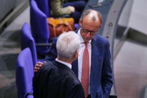 Peter Ramsauer und Friedrich Merz (Archiv)