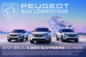 PEUGEOT Löwentage: SUV-Modelle im Fokus