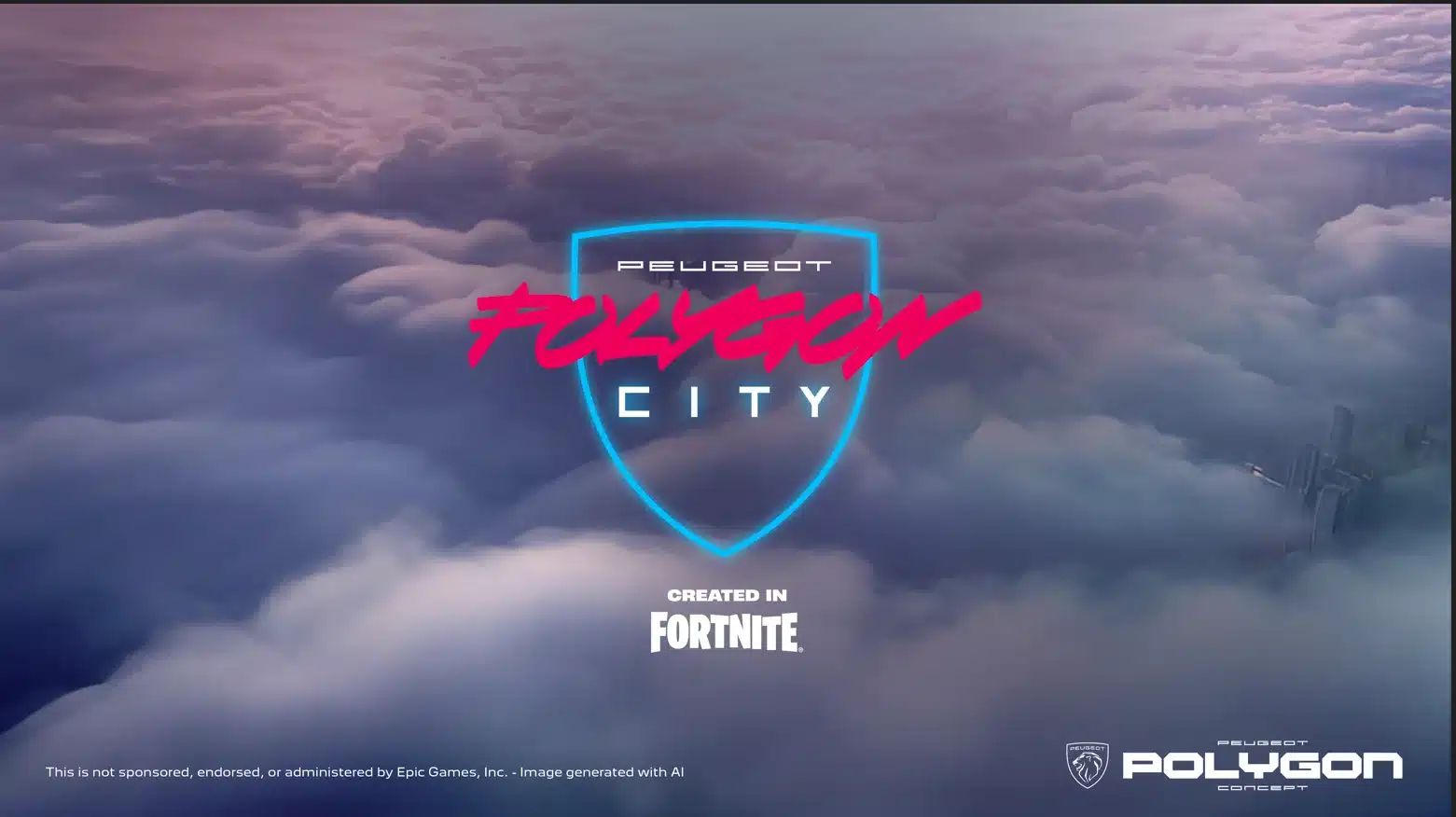 PEUGEOT POLYGON CITY: Interaktive Marken-Insel startet in Fortnite