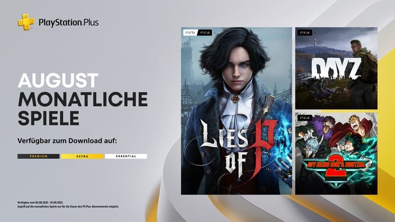 PlayStation Plus – die monatlichen Titel für Playstation 4 und 5