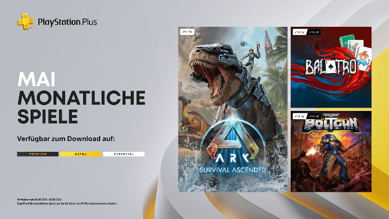 PlayStation Plus – Drei spannende Titel warten im Mai auf euch