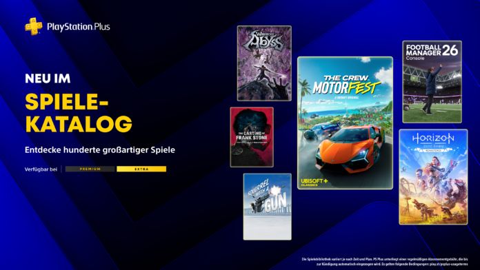 PlayStation Plus Extra- & Premium-Neuzugänge im April
