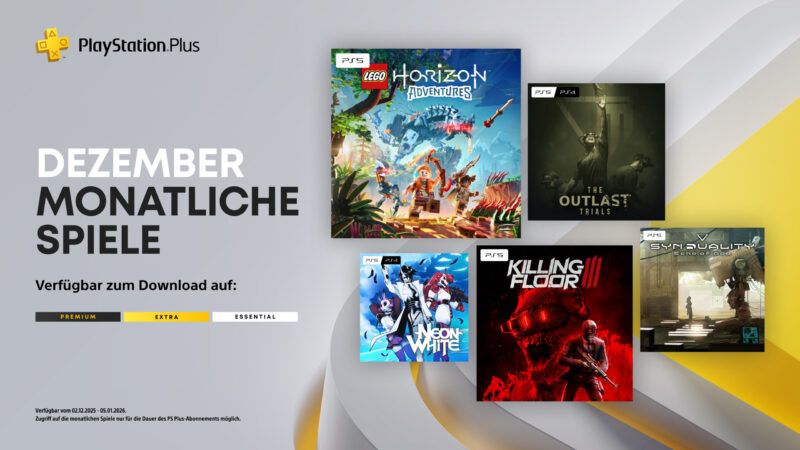PlayStation Plus-Titel – Erfahrt mehr zu den Dezember Titeln