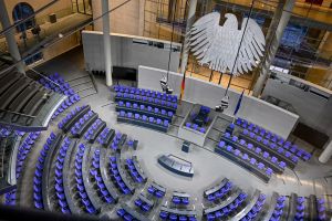 Plenarsaal des Deutschen Bundestages