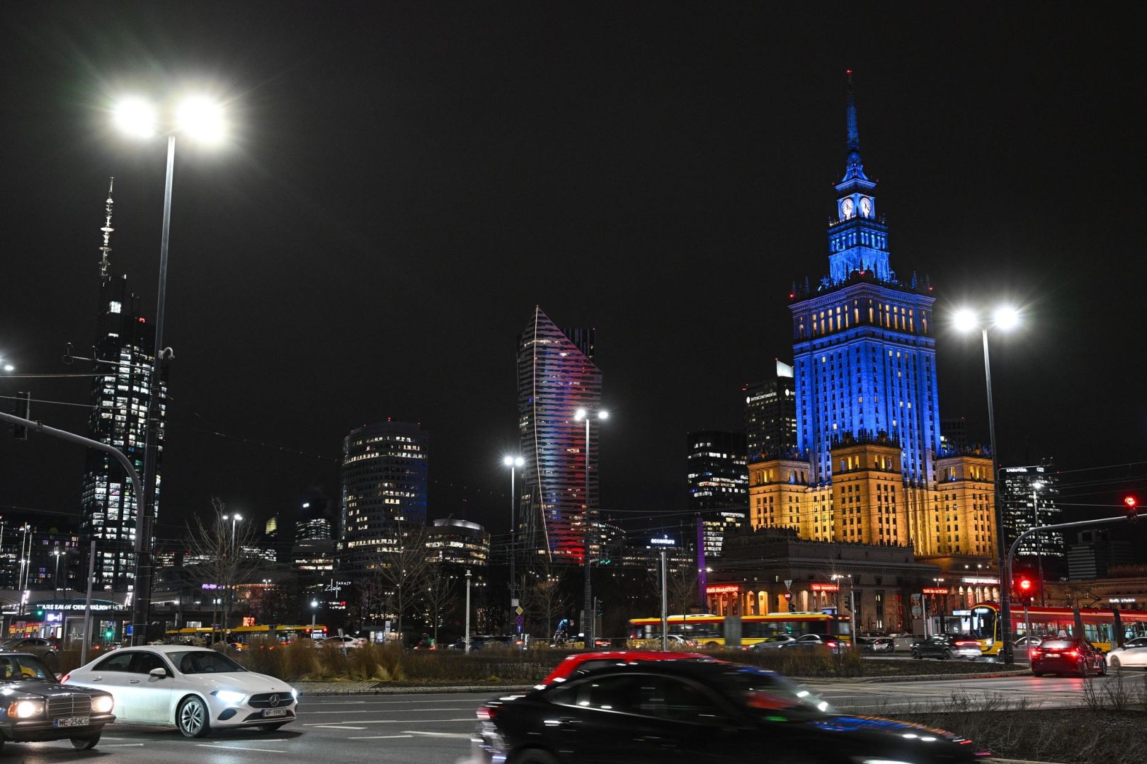 Polnische Hauptstadt Warschau