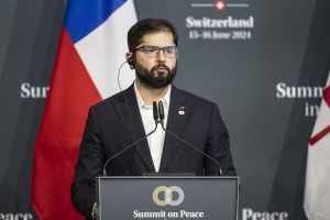 Präsident Gabriel Boric