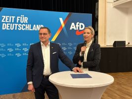 Presse-Abend der AfD vor dem Bundesparteitag