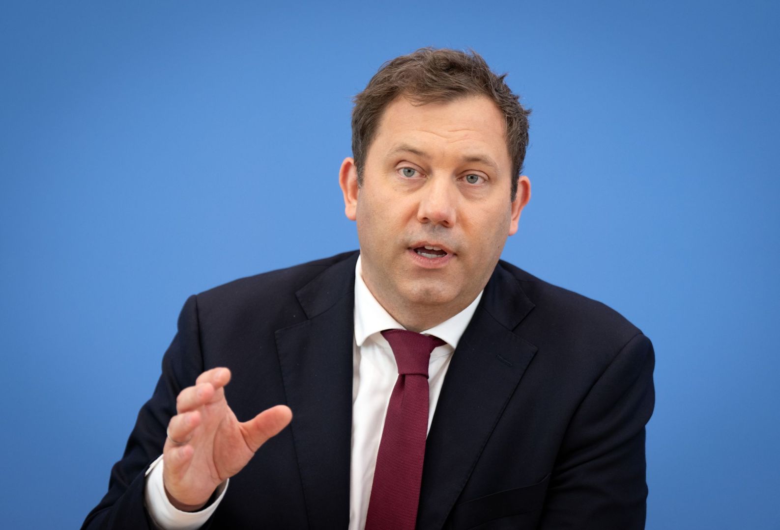 Pressekonferenz Bundesfinanzminister Klingbeil