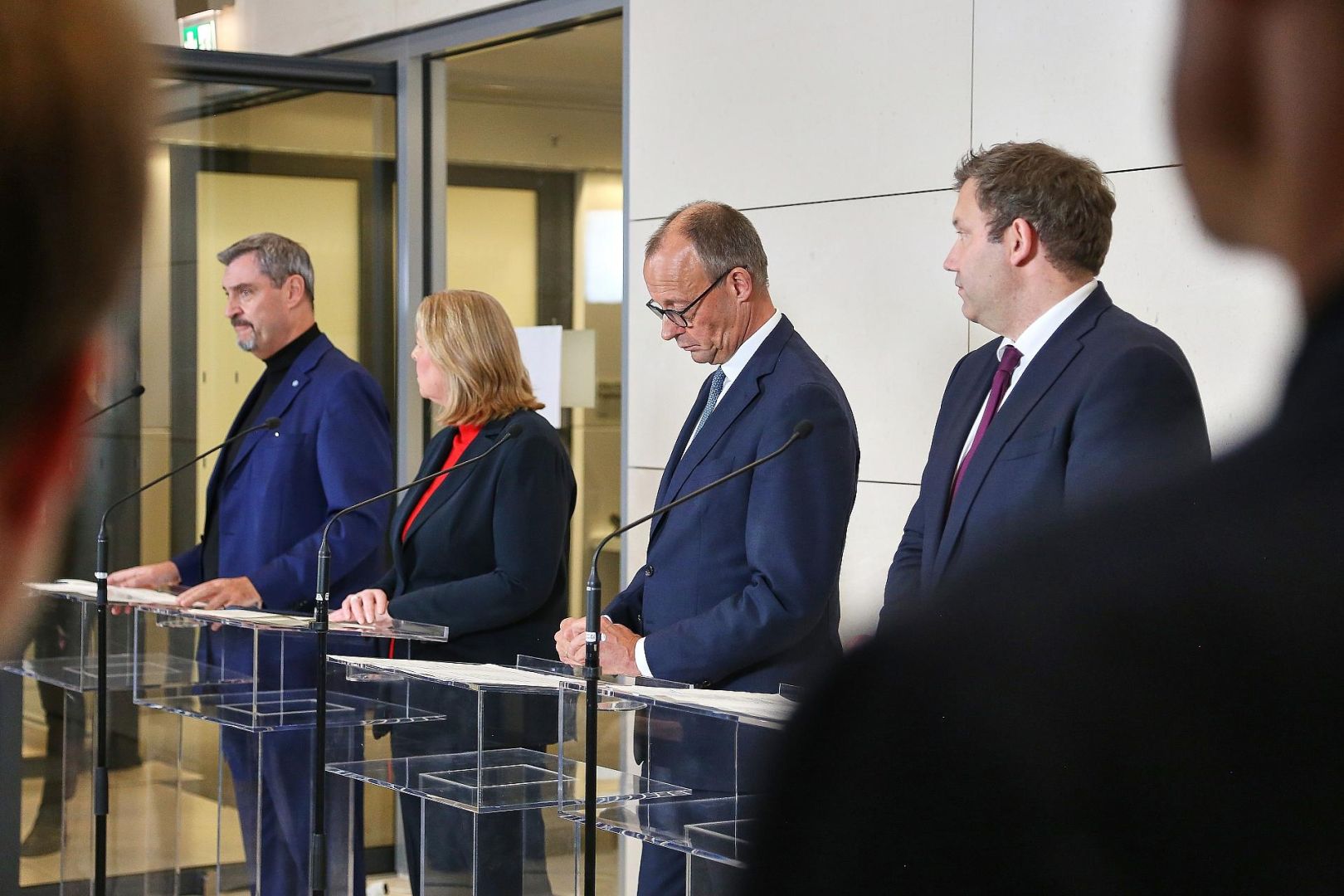 Pressekonferenz nach Koalitionsausschuss am 13.11.2025