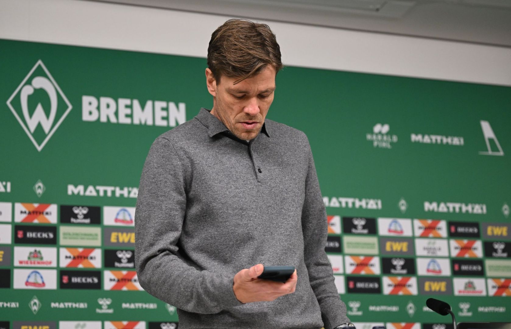 Pressekonferenz SV Werder Bremen