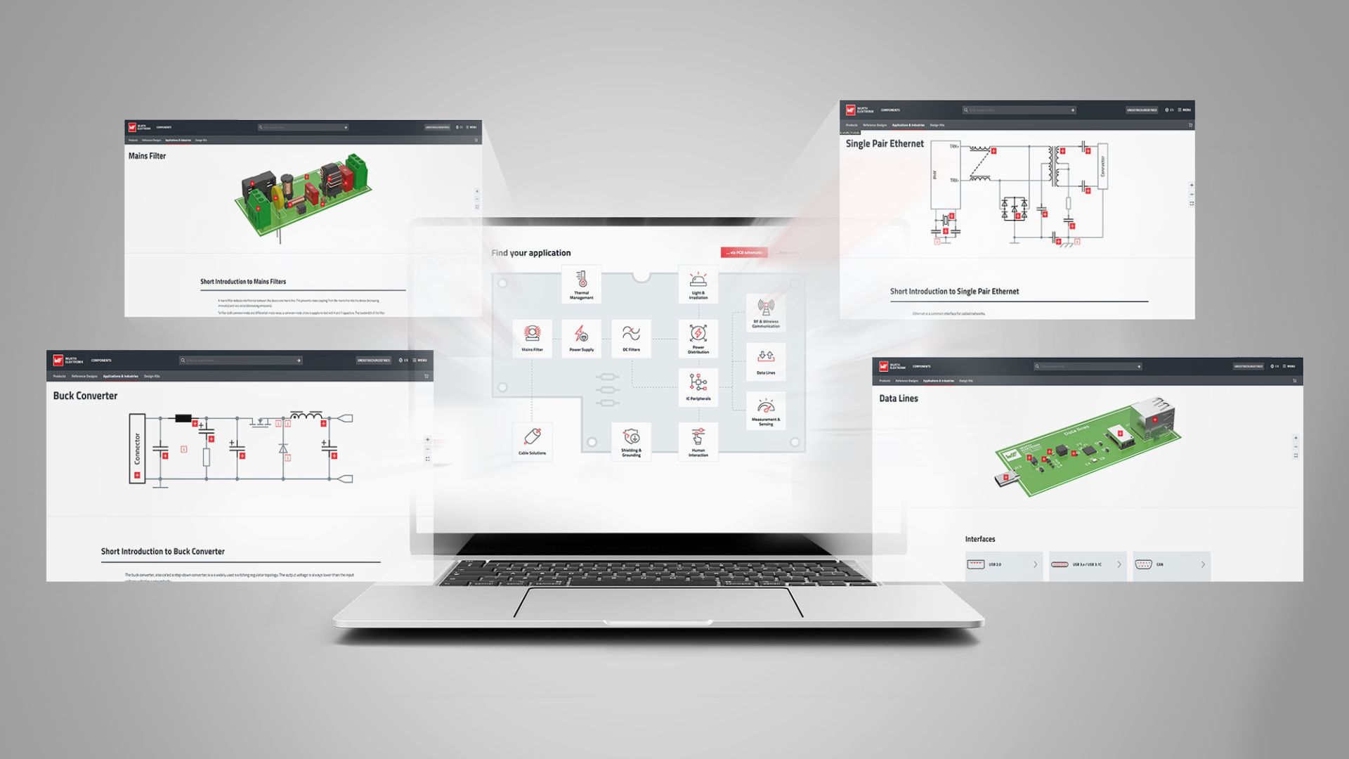 Product Navigator führt gezielt zum passenden Bauteil