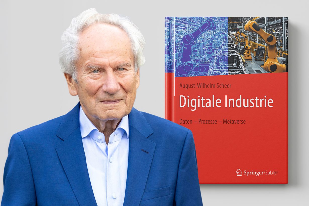 Prof. Dr. August-Wilhelm Scheer veröffentlicht sein neues Buch „Digitale Industrie“