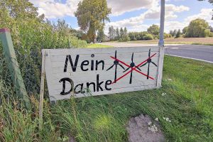 Protest gegen neue Windräder (Archiv)