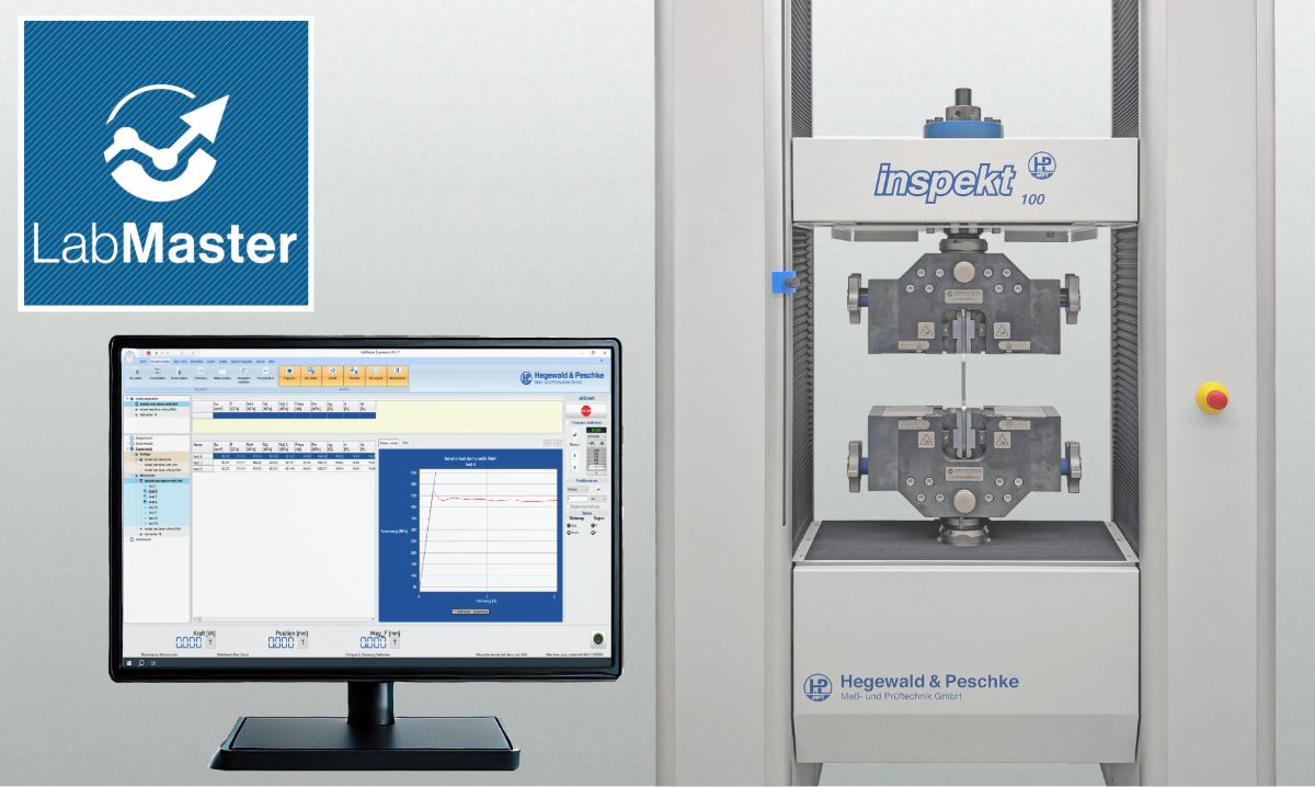 Prüfsoftware LabMaster – Prozesse in der Material- und Werkstoffprüfung einfach, flexibel und effizient gestalten